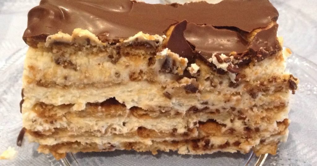 Deliciosa tarta de galleta y chocolate de la abuela: una receta para mucho más que un postre 1 tarta