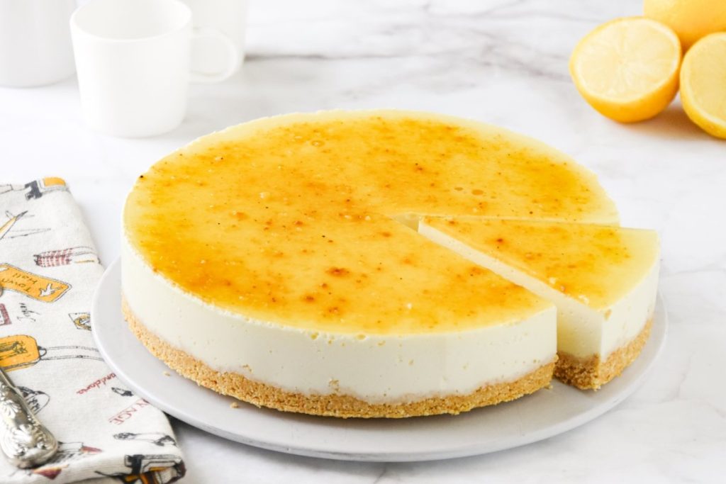 tarta de limon