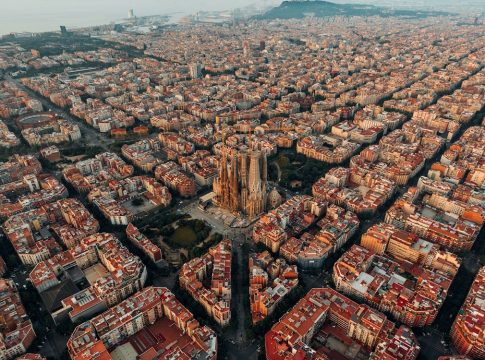 vista aérea Barcelona