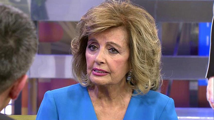 María Teresa Campos en la TV.