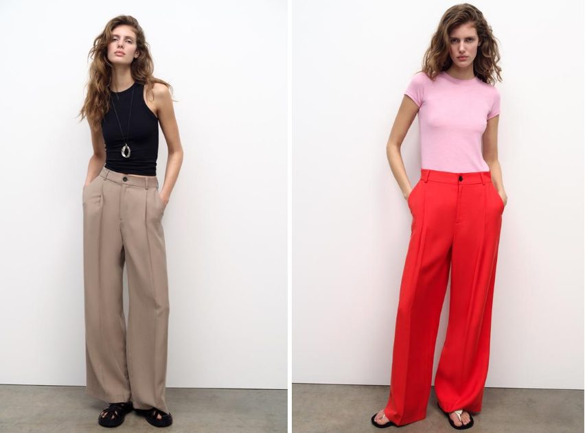 8 pantalones de Zara que estilizan tu figura para lucir un cuerpazo