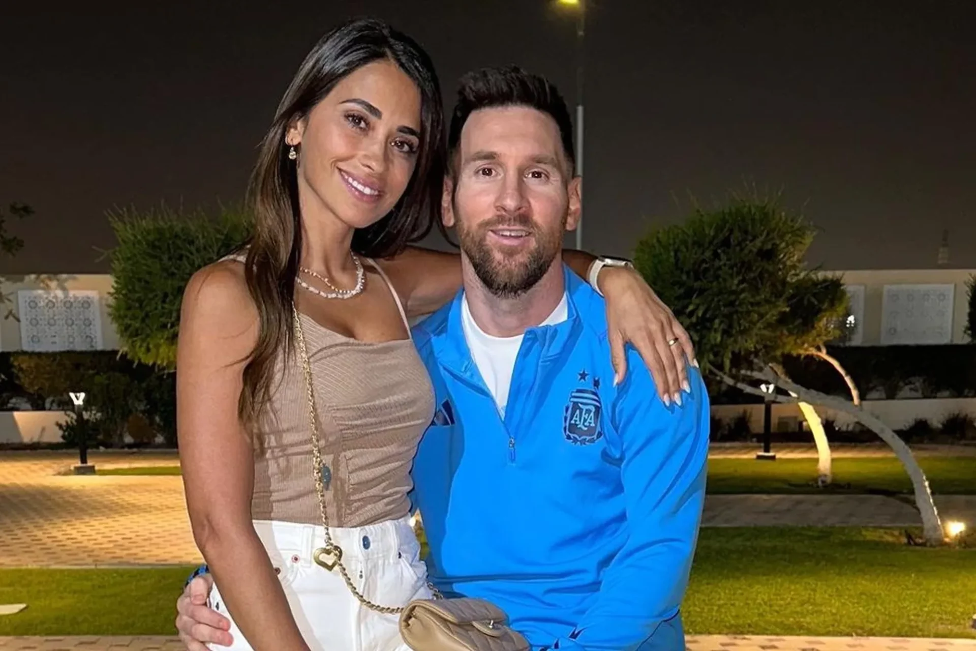 Messi y Antonela Roccuzzo Messi y Antonela Roccuzzo