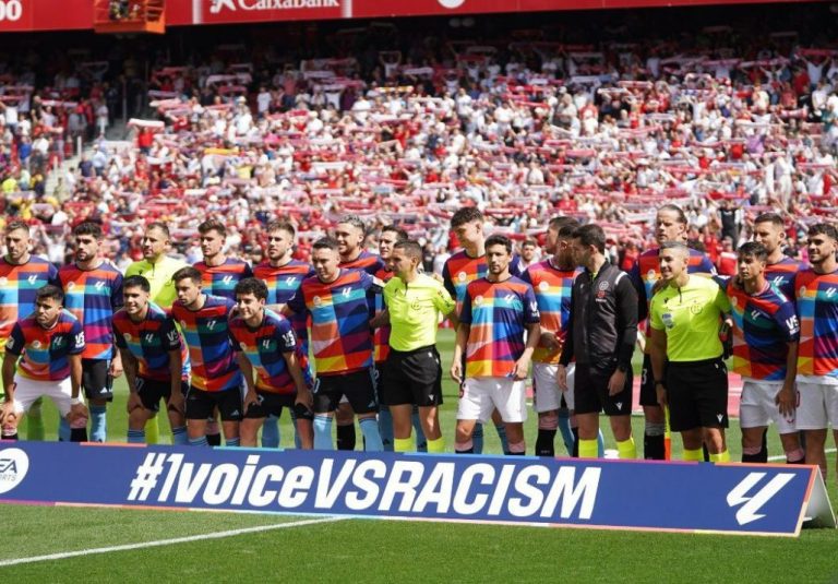 Los clubes de LALIGA mostraron su unidad con su rechazo al racismo este fin de semana
