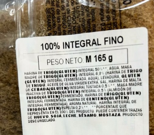 Detalles sobre la composición del pan recién lanzado por Mercadona