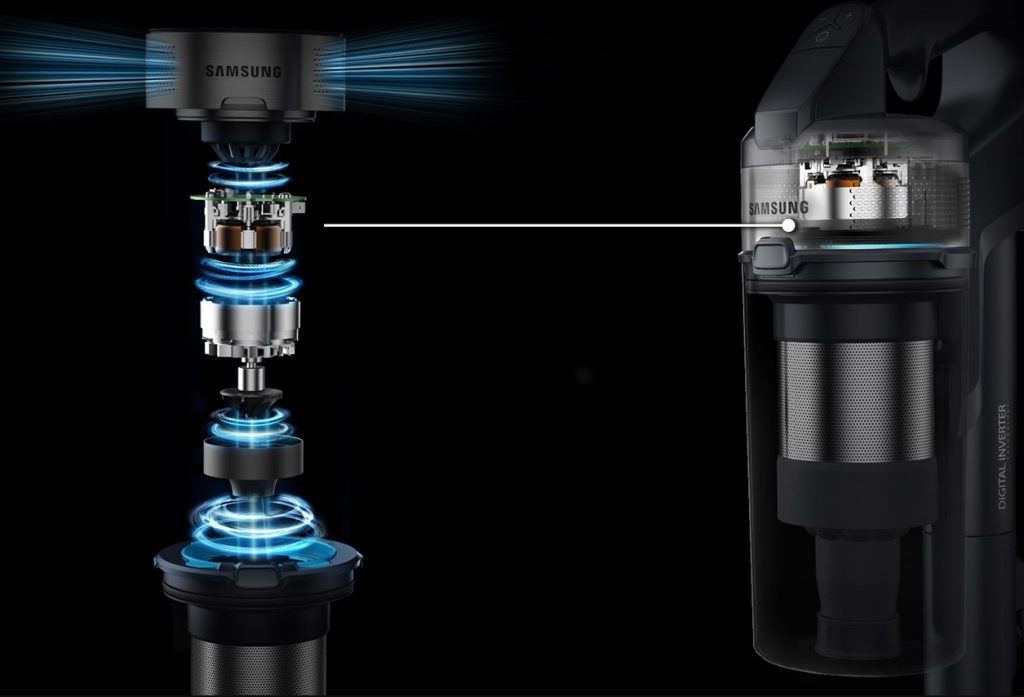 Aspirador escoba Samsung JET60 2 en 1 en Carrefour