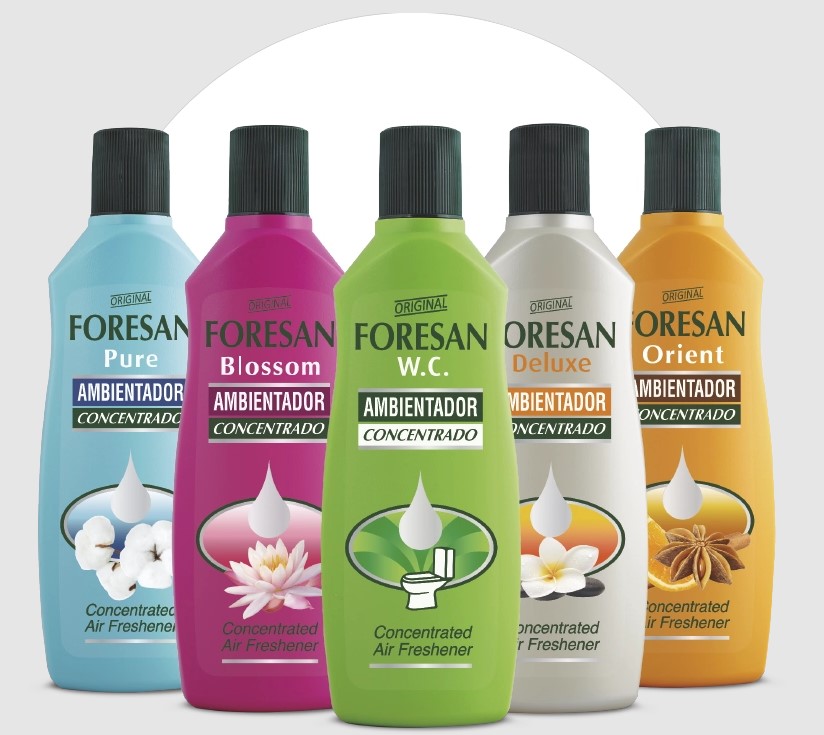 Versatilidad en el uso del ambientador Foresan Deluxe