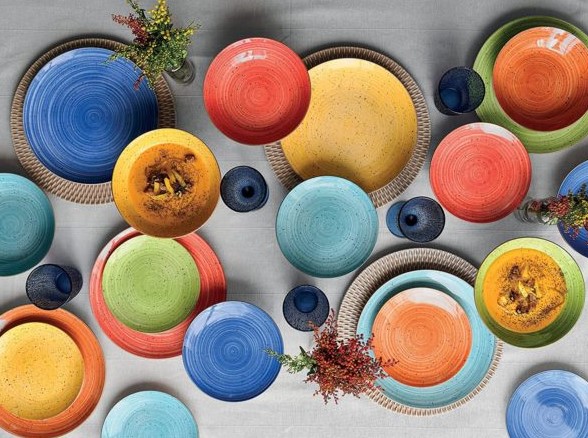 Vibrantes combinaciones de colores