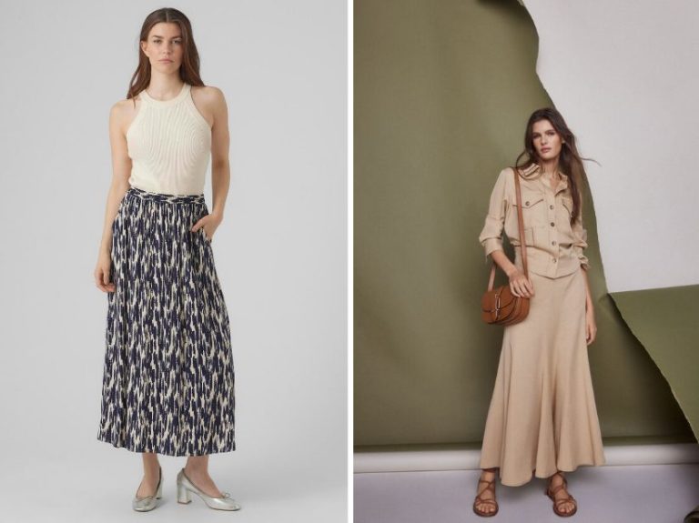 Cortefiel tiene las 5 faldas perfectas para un estilo boho primaveral