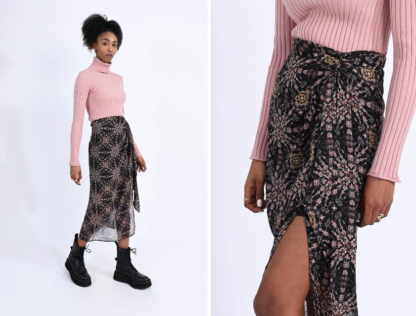 falda boho