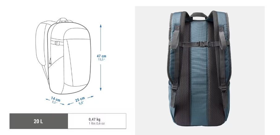 Decathlon tiene la mochila perfecta para disfrutar de la primavera en menos de 10 euros