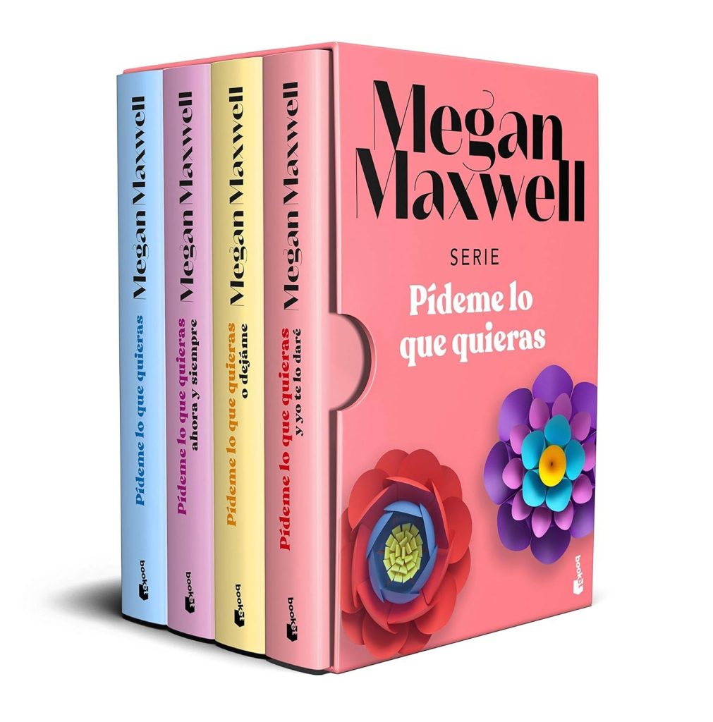 5 libros eróticos para desafiar a la Semana Santa que puedes comprar en Amazon y La Casa del libro 43 Estuche Pídeme lo que quieras de Megan Maxwell
