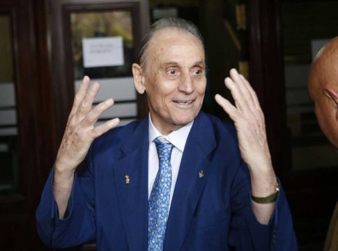 Manuel Ruiz de Lopera, a su llegada a los juzgados