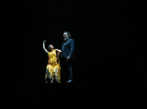 Una escena de 'Romancero del baile flamenco', que se estrena el 27 de abril en Teatros del Canal.
