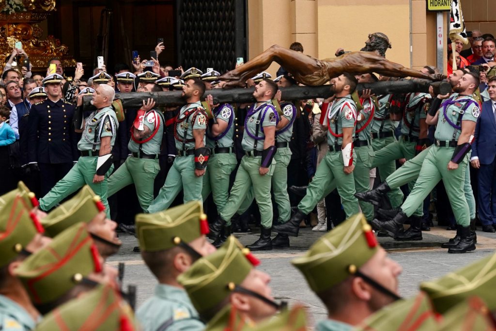 EuropaPress 5853778 tercio don juan austria iii legion celebracion traslado cristo buena muerte