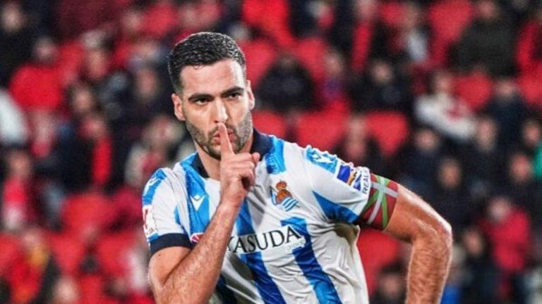 Mikel Merino puede jugar ante el Atlético su último partido con la Real Sociedad