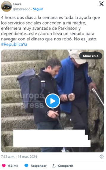 La preocupante imagen de Juan Carlos I en su regreso, con fotos y vídeos de un estado lamentable