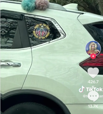 Hay coches aparcados en la calle con esponjas en el techo, pero tiene una explicación