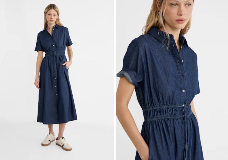 Los 5 mejores vestidos camiseros de Stradivarius para cuando vuelva el sol de primavera