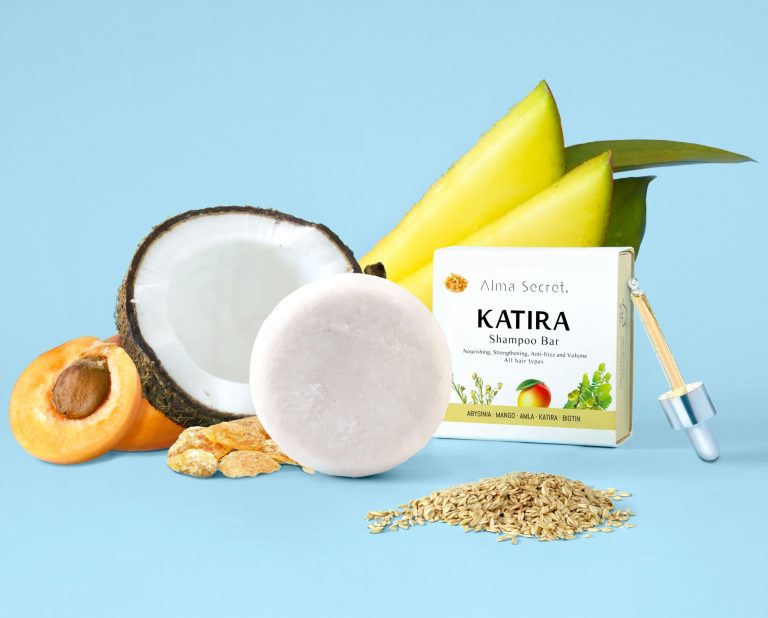 Champú Sólido Katira de Alma Secret, la fórmula que acaba con la descamación del cuero cabelludo sensible