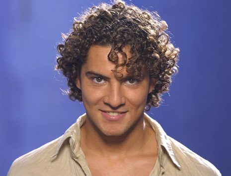 David Bisbal en sus comienzos.