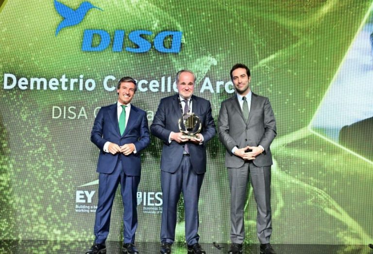 Demetrio Carceller Arce, presidente de Disa Corporación, Premio Emprendedor del Año de EY