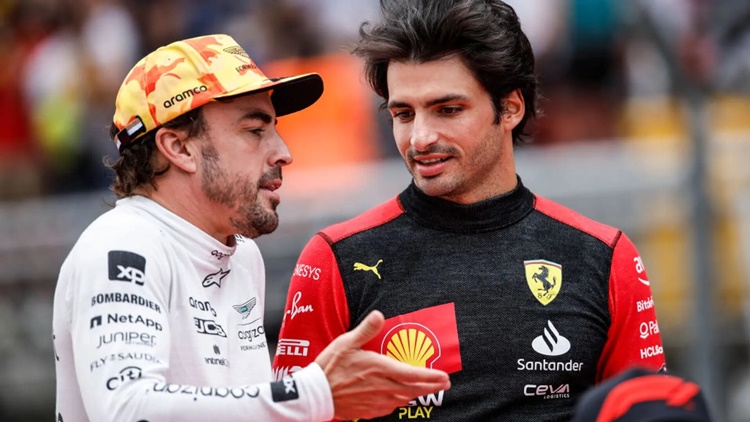 Fernando Alonso entra en la carambola del año: Carlos Sainz y Ferrari implicados 1 Fernando Alonso Carlos Sainz
