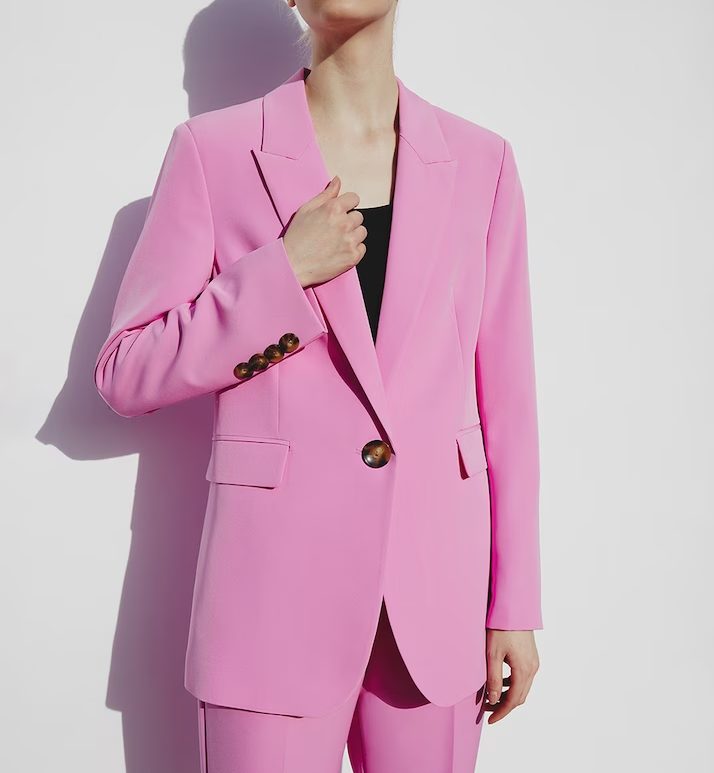 El Corte Inglés: grandes descuentos para que renueves tu outfit esta temporada 2 Blazer lisa botón en El Corte Inglés