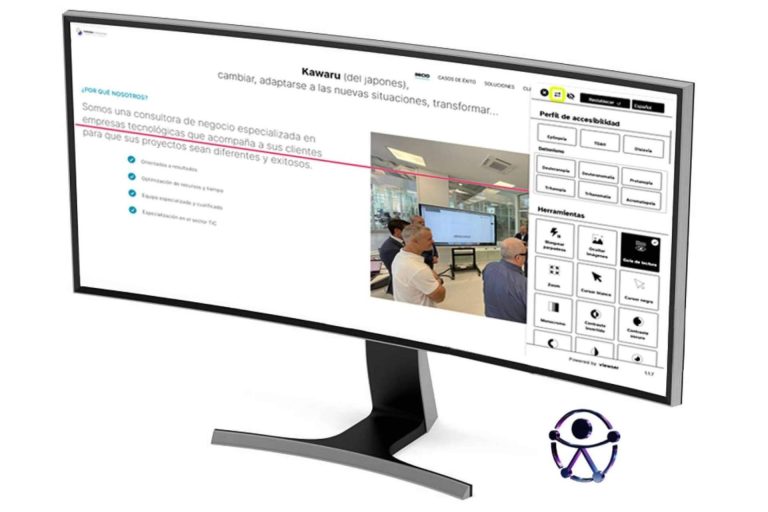 Kawaru Consulting y su nuevo widget de accesibilidad implementado en el colegio profesional COMT