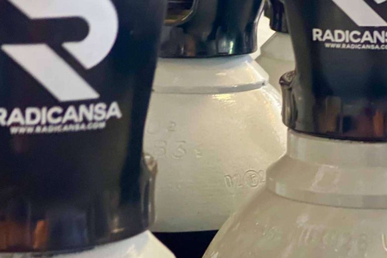 Amplia variedad de gases industriales en el catálogo de Radicansa