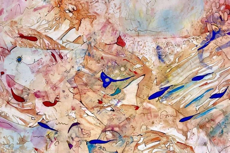 ¿Cómo ha evolucionado el estilo artístico de las pinturas de Pilar Xercavins Casas?