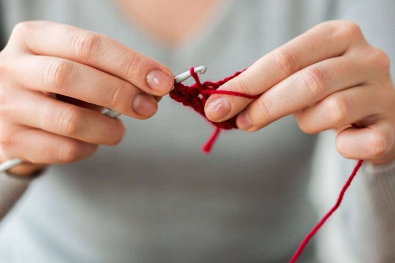 El ganchillo es el arte de la costura