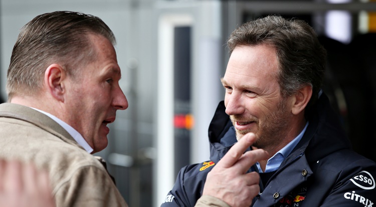 Jos Verstappen tensión Christian Horner