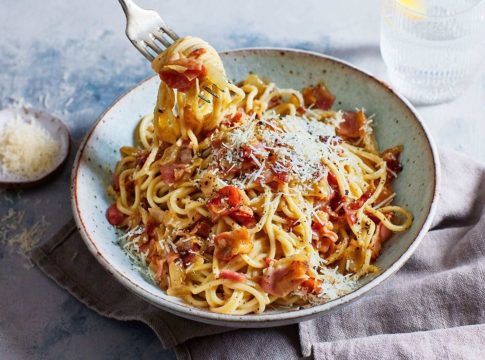 pasta a la carbonara 3 El truco que usan los italianos para comer pasta sin engordar