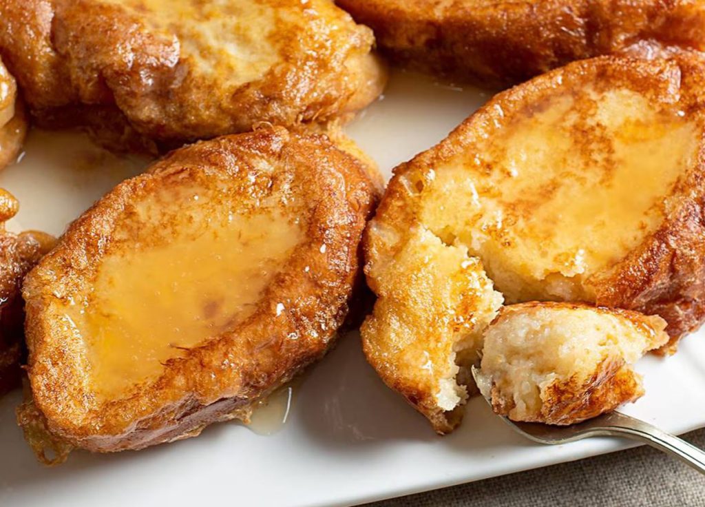 torrijas de vino y naranja