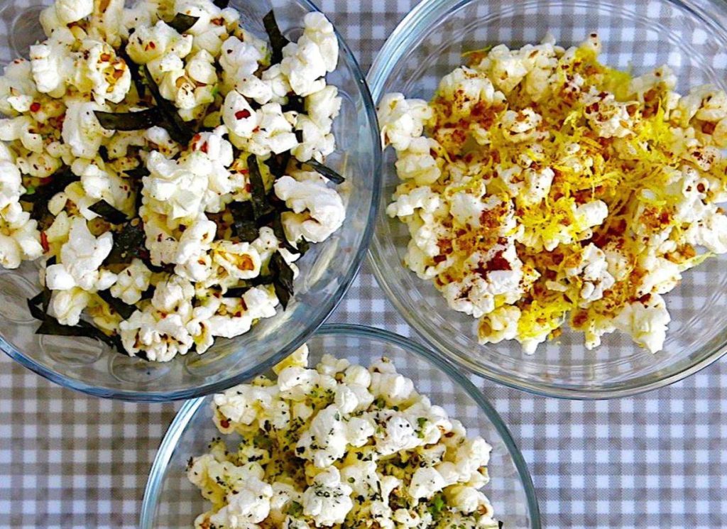 variaciones de palomitas