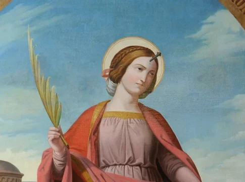 Santa Engracia y San Benito José Labre. Santoral del 16 de abril en España Santa Engracia y San Benito José Labre. Santoral del 16 de abril en España