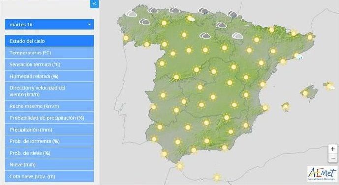 Previsión del tiempo: ocho provincias están en riesgo en una jornada marcada por la estabilidad Previsión del tiempo: ocho provincias están en riesgo en una jornada marcada por la estabilidad