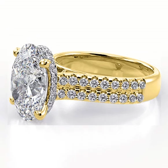 Anillos de compromiso de oro 2 Anillo de compromiso oro