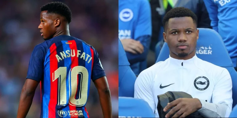 El drama de Ansu Fati: De llevar la 10 de Messi en Barcelona a ser descarte en Inglaterra