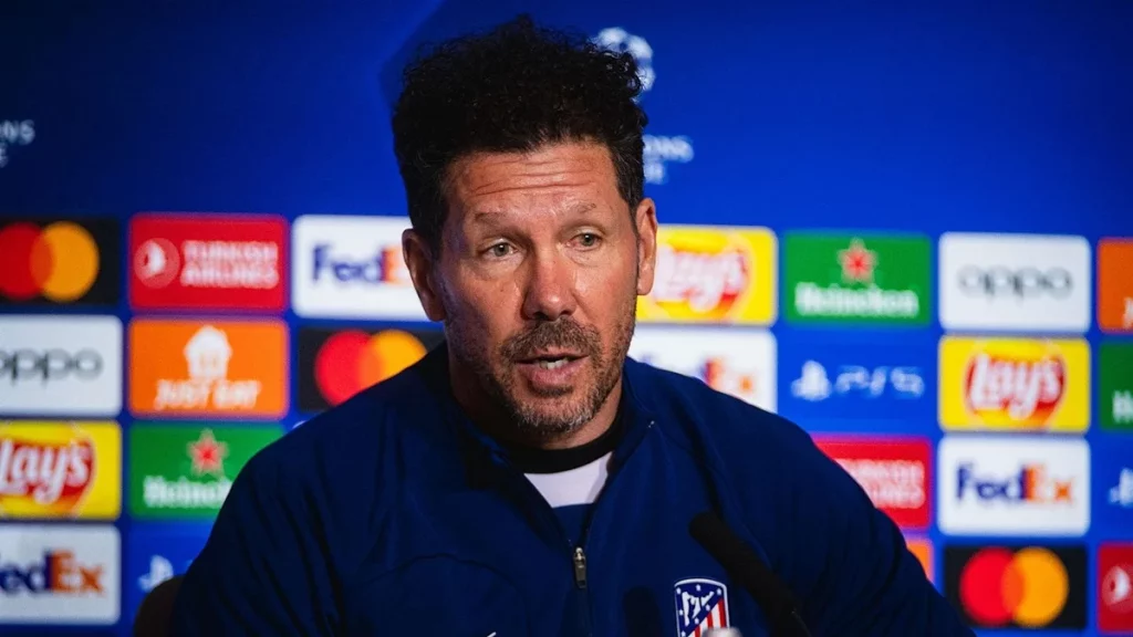 La respuesta viral de Simeone a la pregunta más repetida en el Atlético 126 Simeone