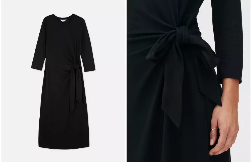 vestido negro primavera