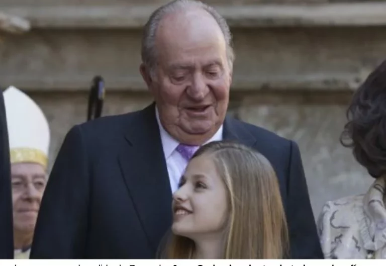 Juan Carlos pone en un aprieto a Leonor frente a Letizia y Felipe