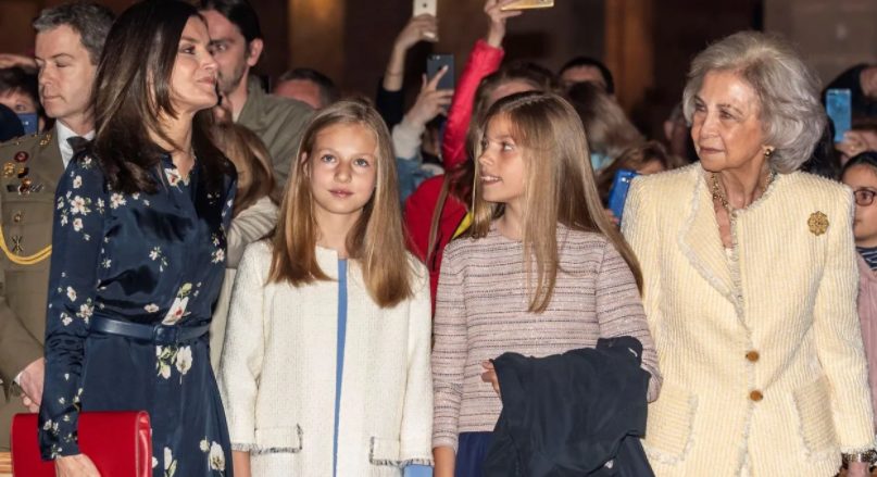 El encontronazo entre Letizia y Sofía, una crisis en la Casa Real que recogieron las cámaras