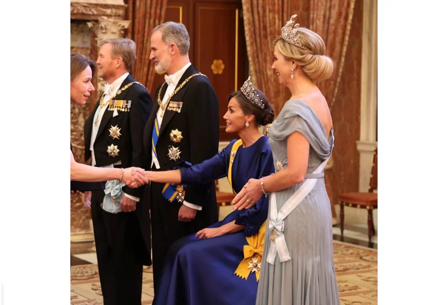 Letizia no ha podido esconder su trastorno en público