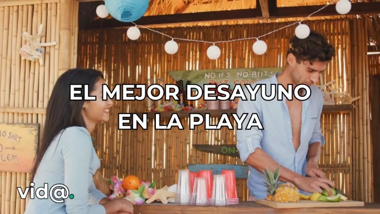 El mejor desayuno en la playa