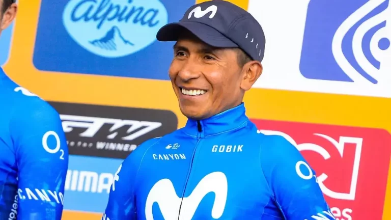 Nairo Quintana se machaca para estar en el Giro