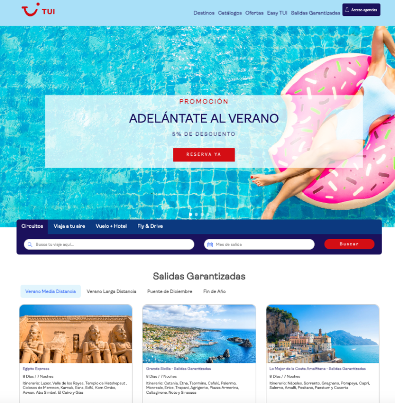 TUI Spain y Air France KLM Delta, unidas en una campaña conjunta con precios muy competitivos