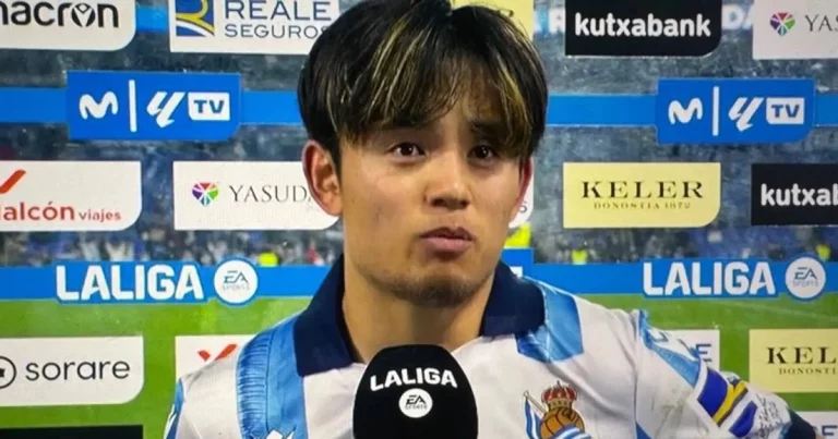 Take Kubo tiene un mensaje del presidente del Real Madrid: aclara su futuro