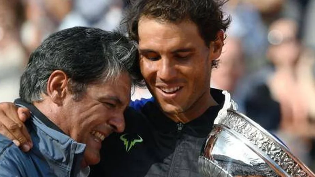 Toni Nadal en la palestra