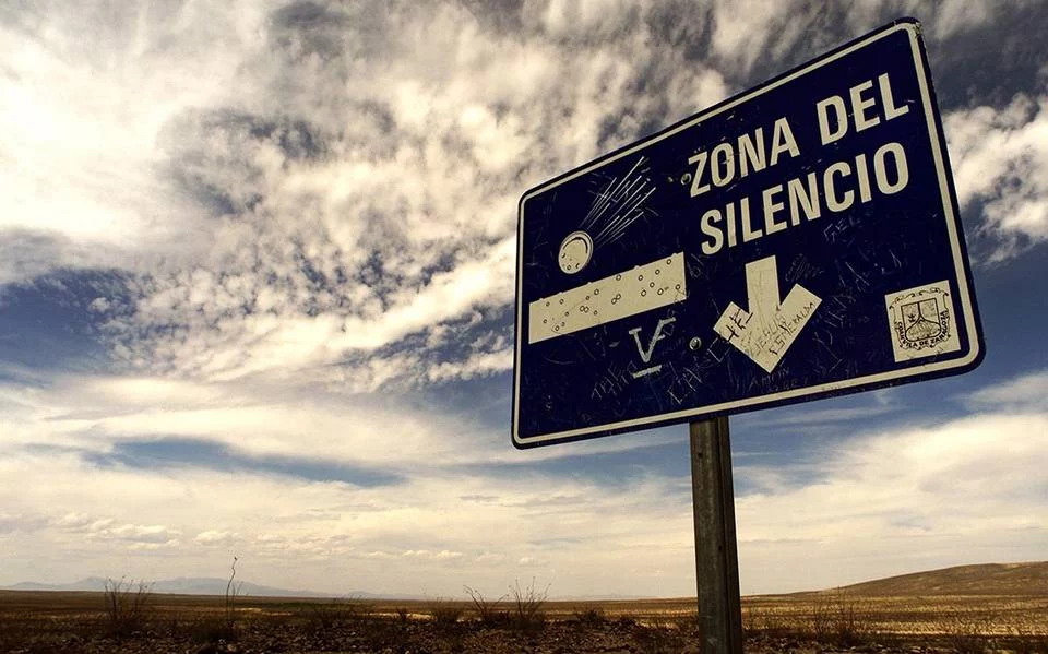La zona del silencio, en donde el mundo parece detenerse